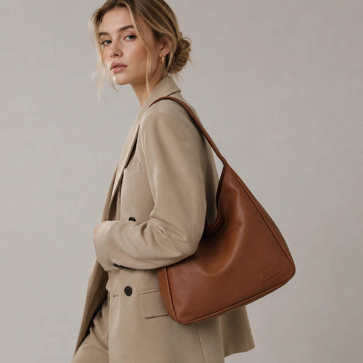 Venllora Éloise Soft Hobo Tote