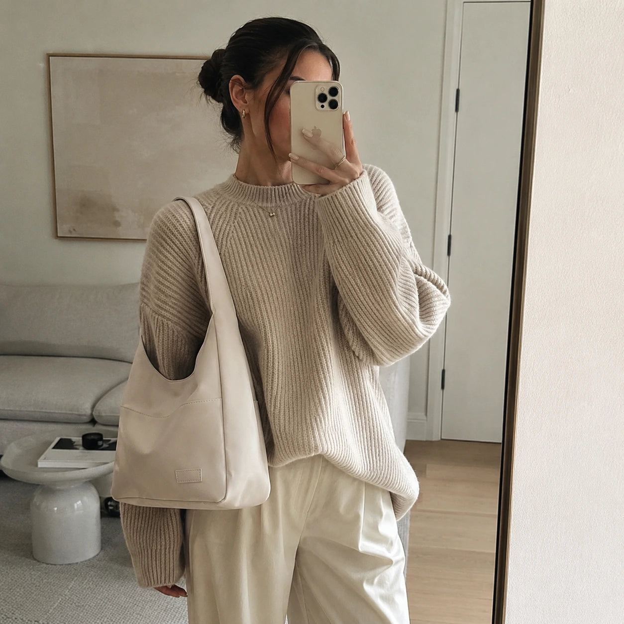 Venllora Éloise Soft Hobo Tote